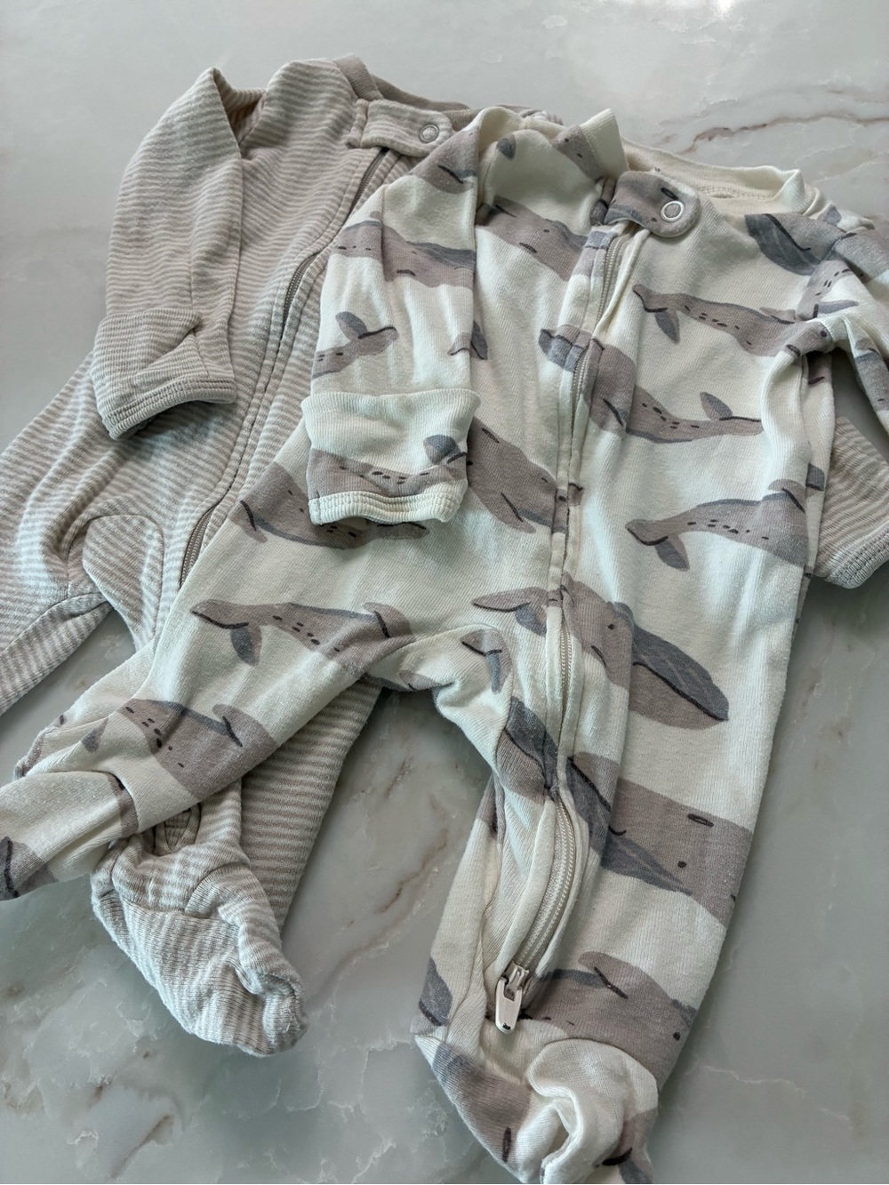 Set of 2 Carter’s newborn onesies